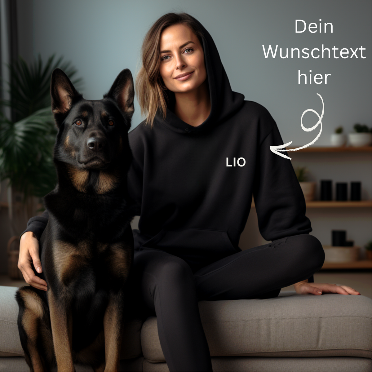 Hoodie mit deinem Wunschprint